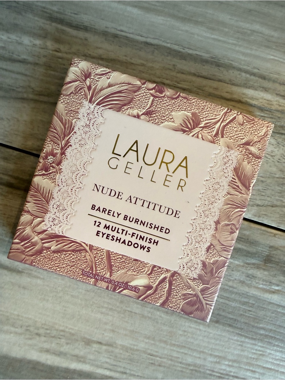 Laura Geller Nude Attitude Barely Burnished Eyeshadow Palette ✨12 Shades